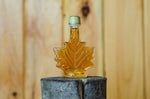 Pure Vermont Maple Syrup 50ML Glass Leaf